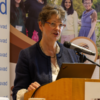 Dr Claire Fuller at WHA78