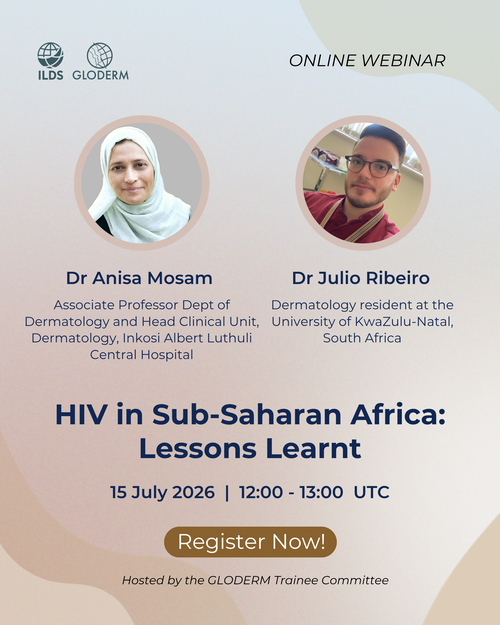 GLODERM webinar poster
