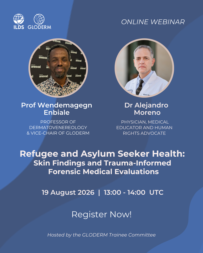 GLODERM webinar poster