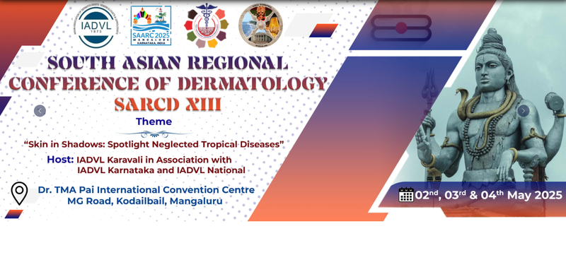 13th South Asian Regional Conference of Dermatology (SARCD XIII) 2025