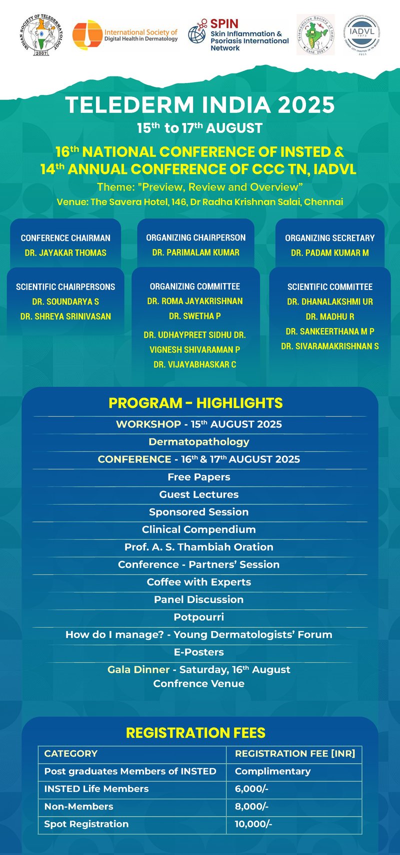 TELEDERM India 2025-Flyer